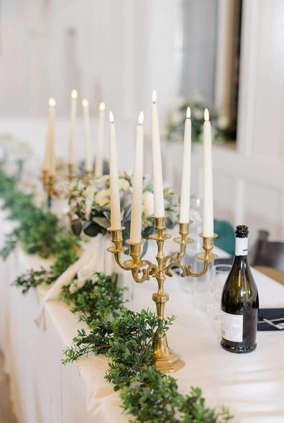 head table, classic, romantic