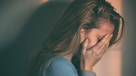 Picture of a sad lady