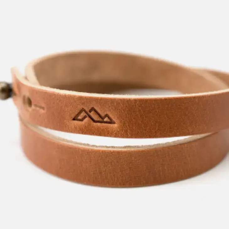 Thumbnail: Range Leather Teton Wrap Bracelet