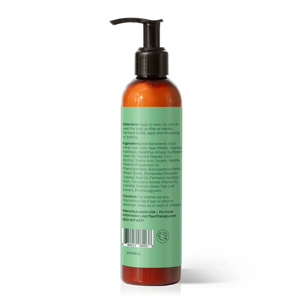 Thumbnail: Peppermint Body Lotion with Aloe and Shea