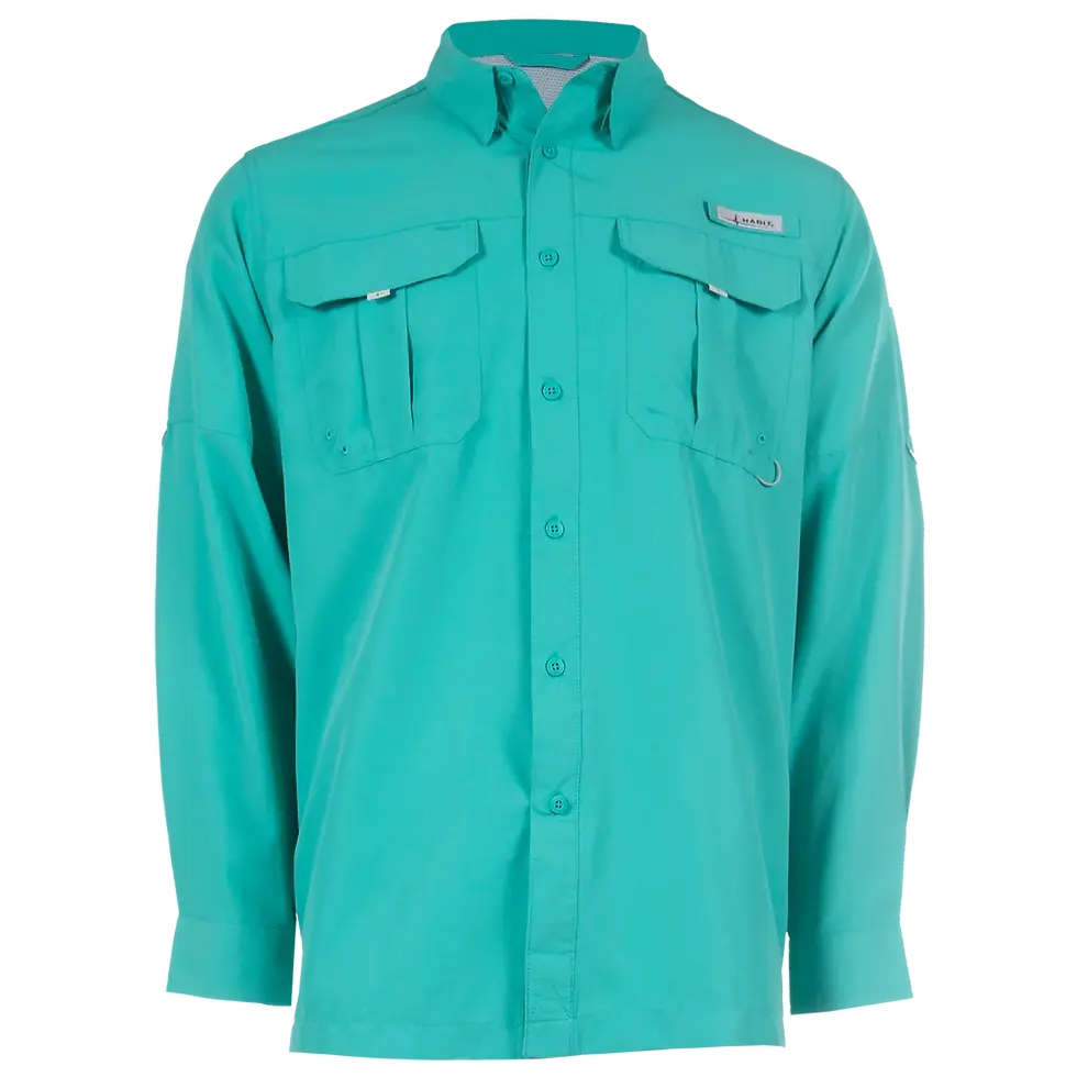 Thumbnail: Habit - Fourche Mountain Long Sleeve River Guide Fishing Shirt