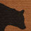 Thumbnail: Wyatt Stenciled Bear Jute Runner 8x24