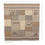 Thumbnail: Sawyer Mill Charcoal Stenciled Patchwork Shower Curtain 72x72