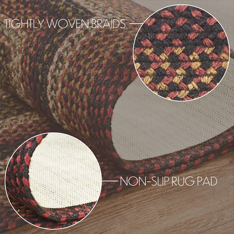 Thumbnail: Beckham Jute Rug Rect w/ Pad 48x72