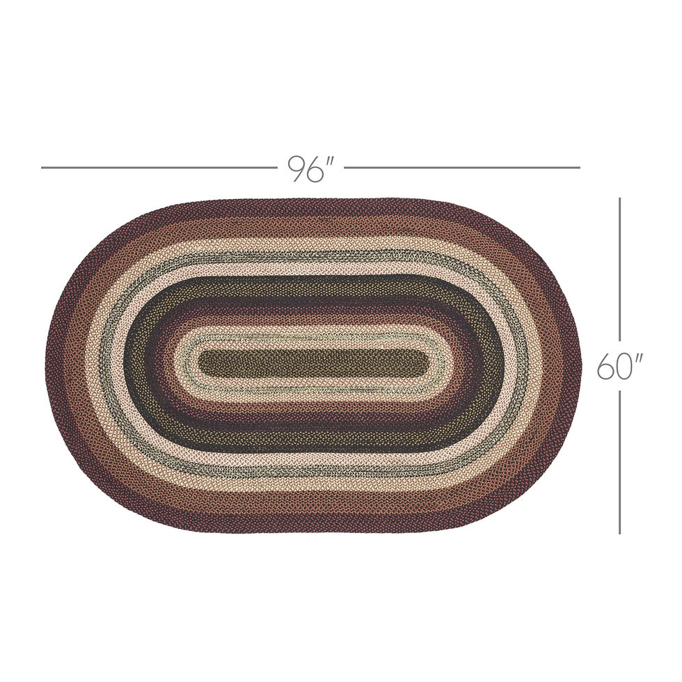 Thumbnail: Beckham Jute Rug Oval w/ Pad 60x96