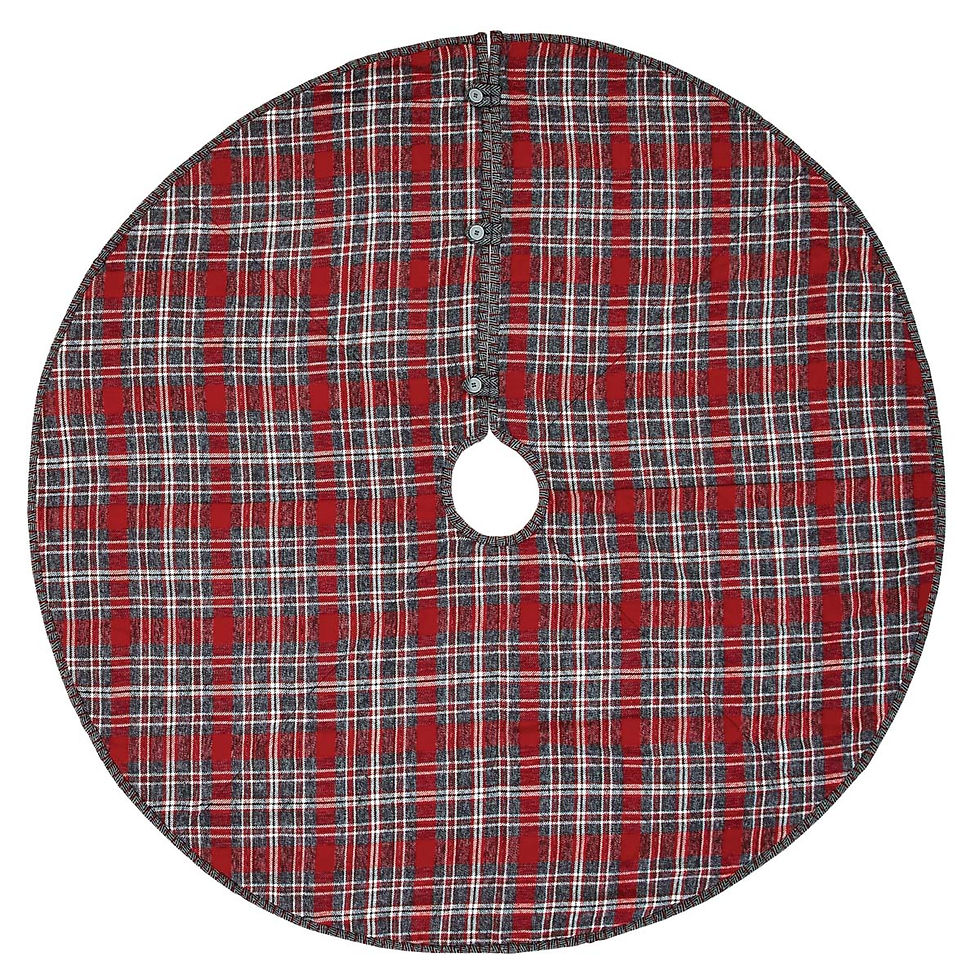 Thumbnail: Anderson Plaid Tree Skirt 48