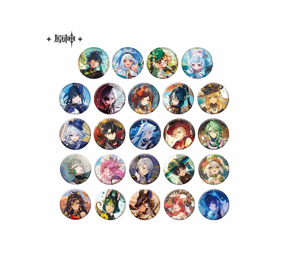 Official Genshin Impact Anecdote Series Badge
