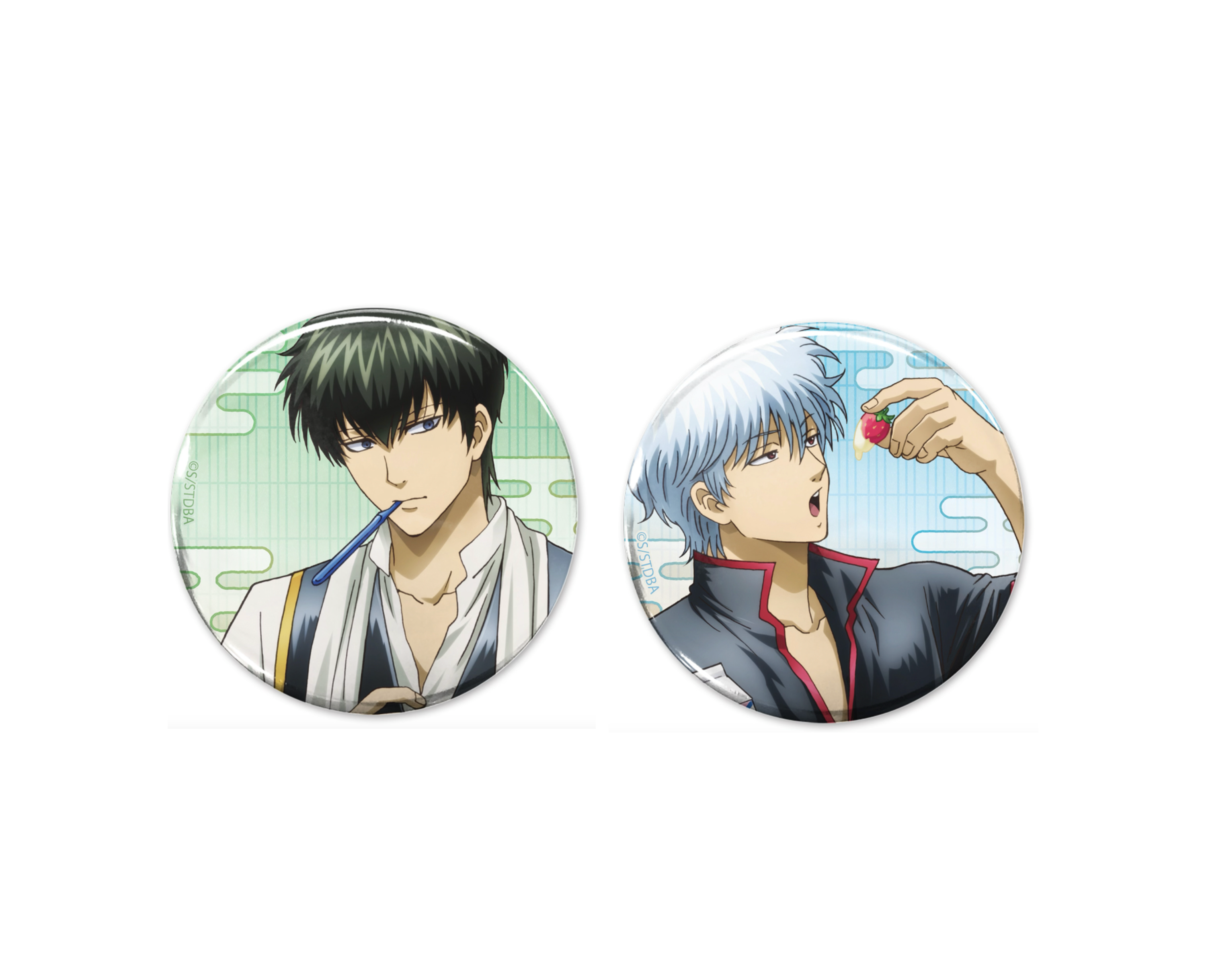 Official COSPA Gintama 'Sleepy in the Morning but Ready Ver' Badge