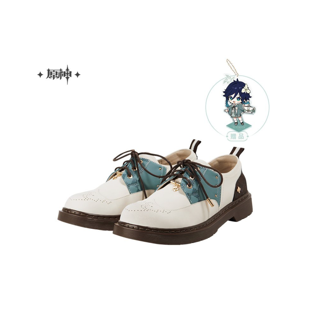 *Preorder* Official Genshin Impact Venti Theme Oxford Shoes