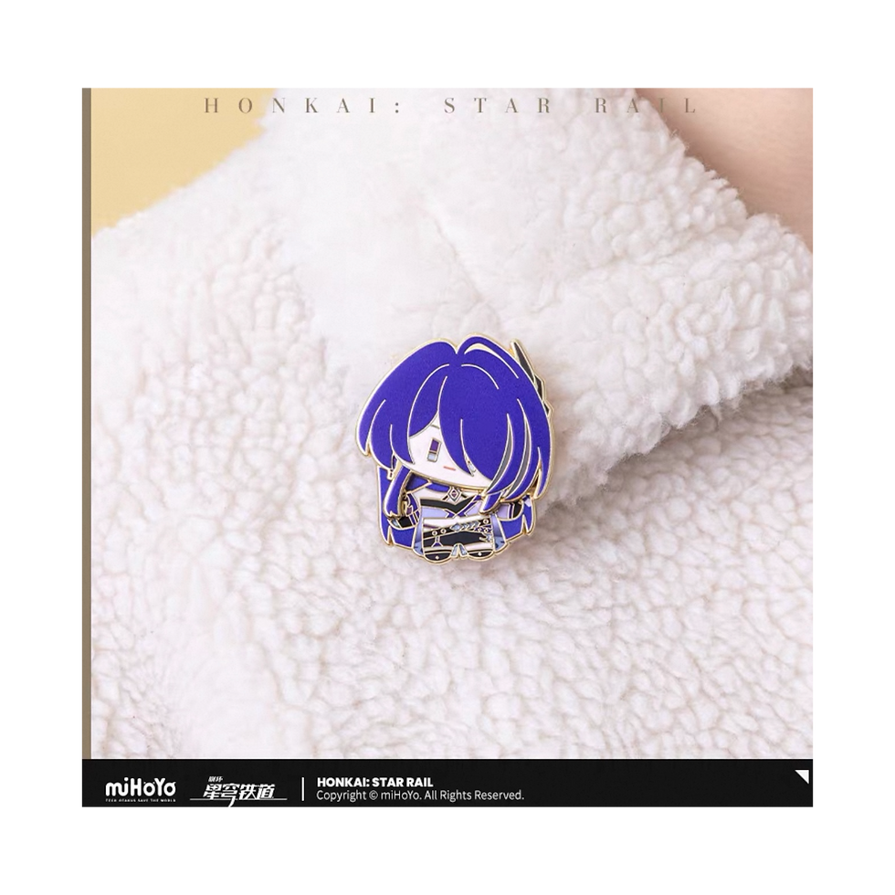Thumbnail: Official Honkai Star Rail Chibi Movable Metal Pin