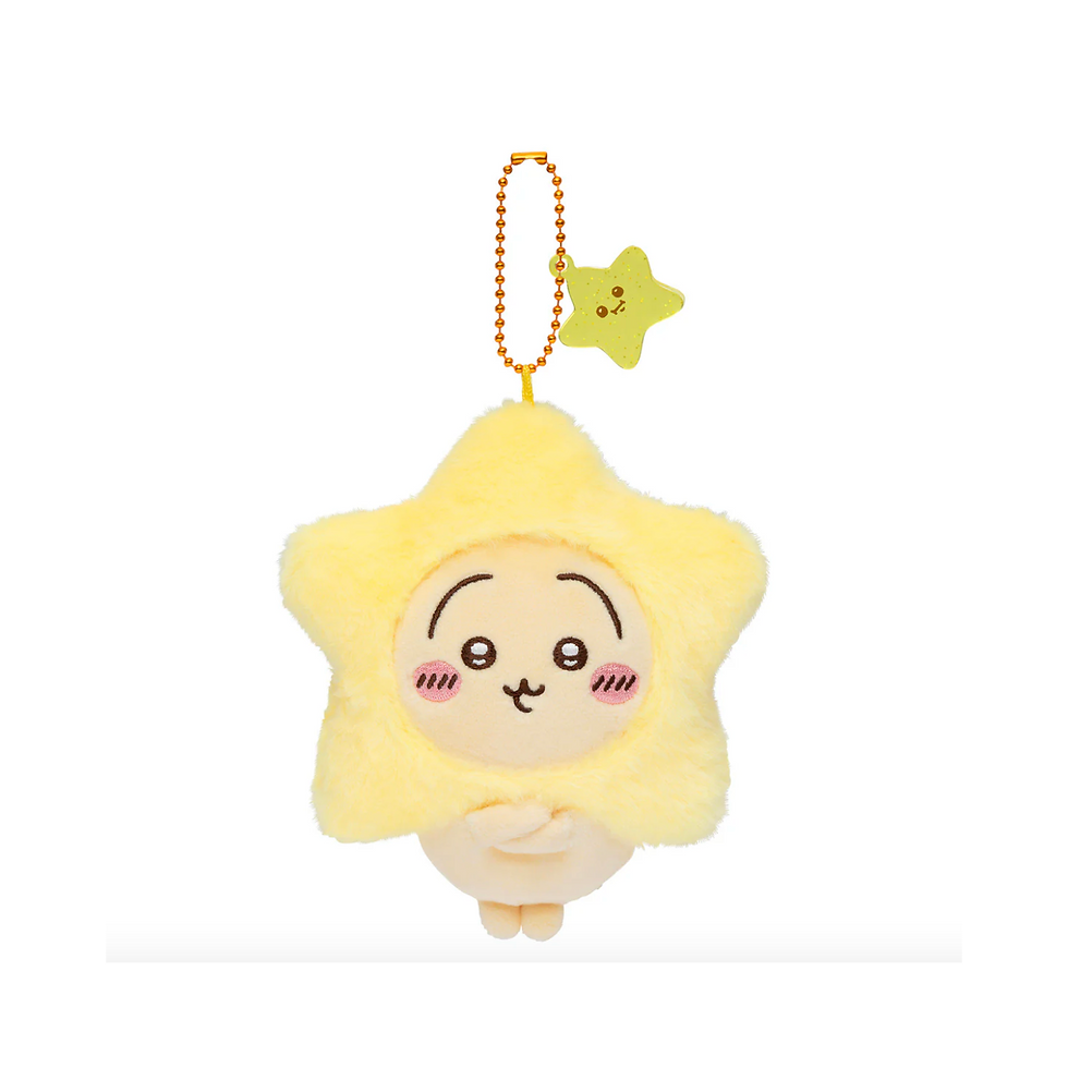 Thumbnail: Official Chiikawa 'Wish Upon a Star' Plushie Keychain