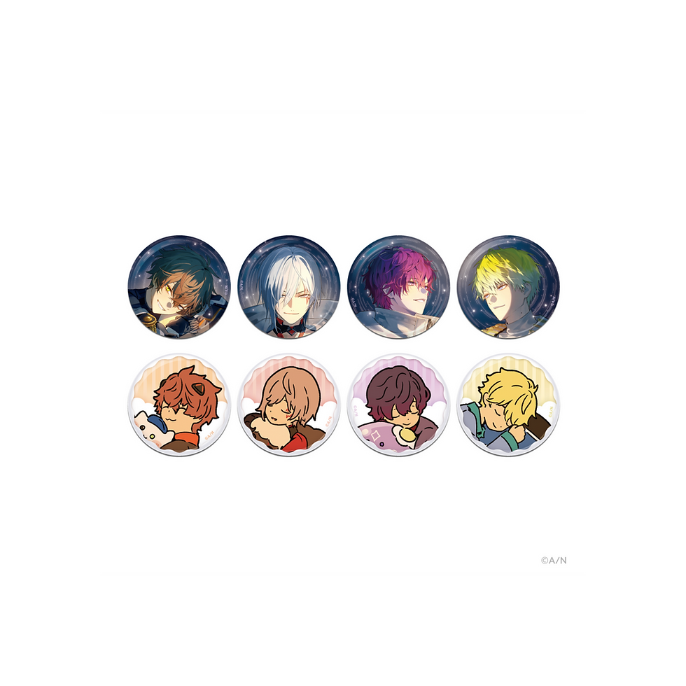 Preorder* Official Nijisanji Noctyx 'Cozy Night' Badge (Blind Bag)