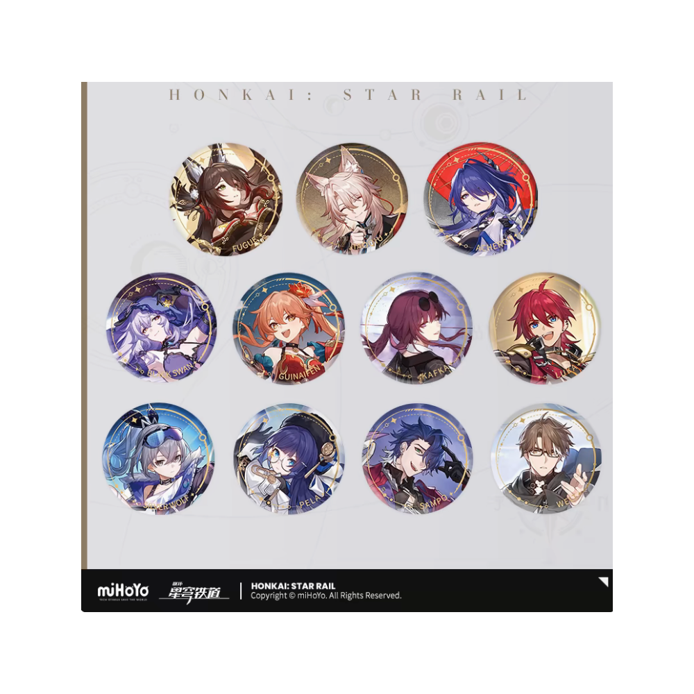 Official Honkai Star Rail "Art Series - The Nihility" Badge