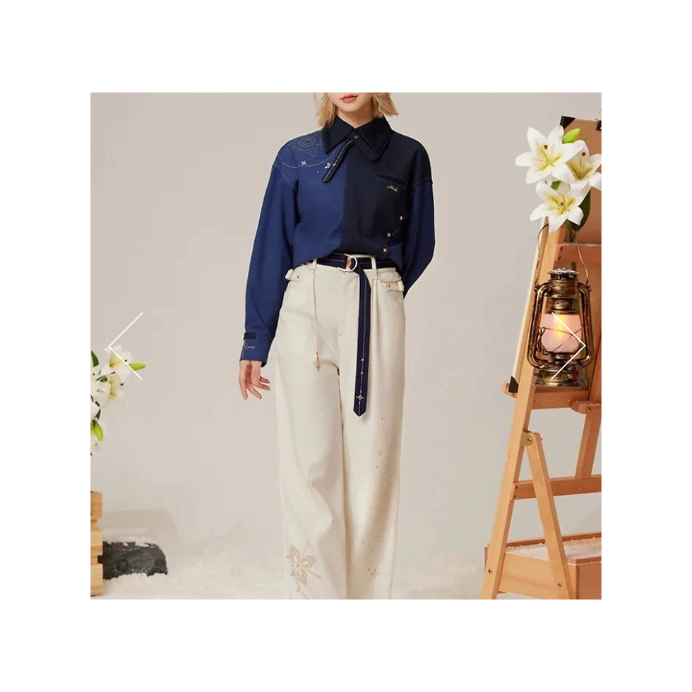 Thumbnail: *Preorder* Official Genshin Impact Albedo Theme Pants