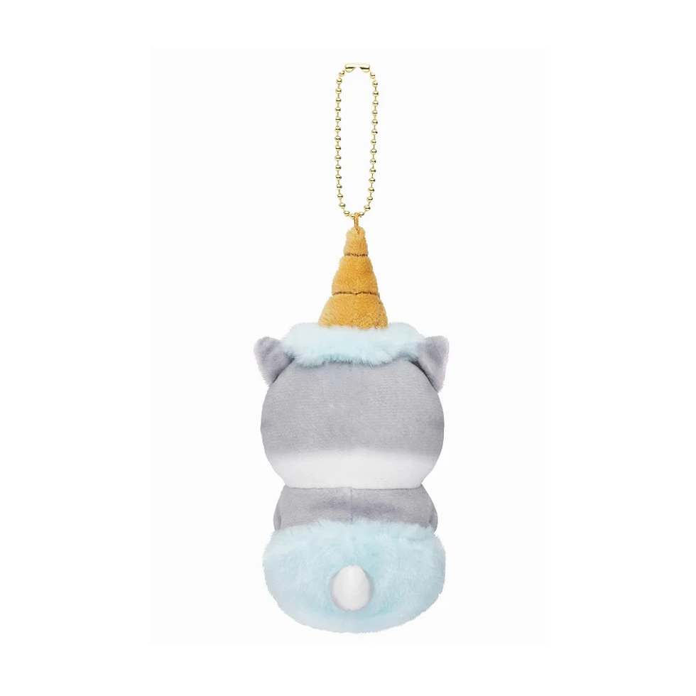 Thumbnail: Official Mofusand Soda Ice Cream Nyan Plushie Keychain