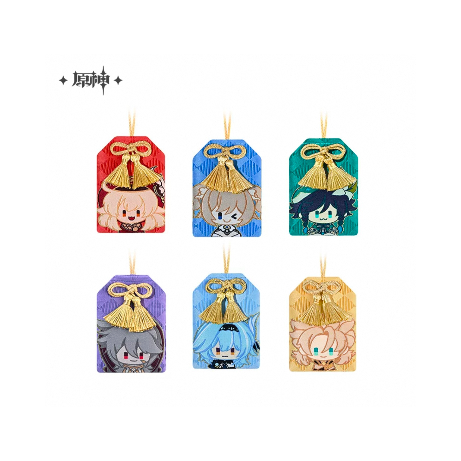 *Preorder* Official Genshin Impact Chibi Omamori Amulet
