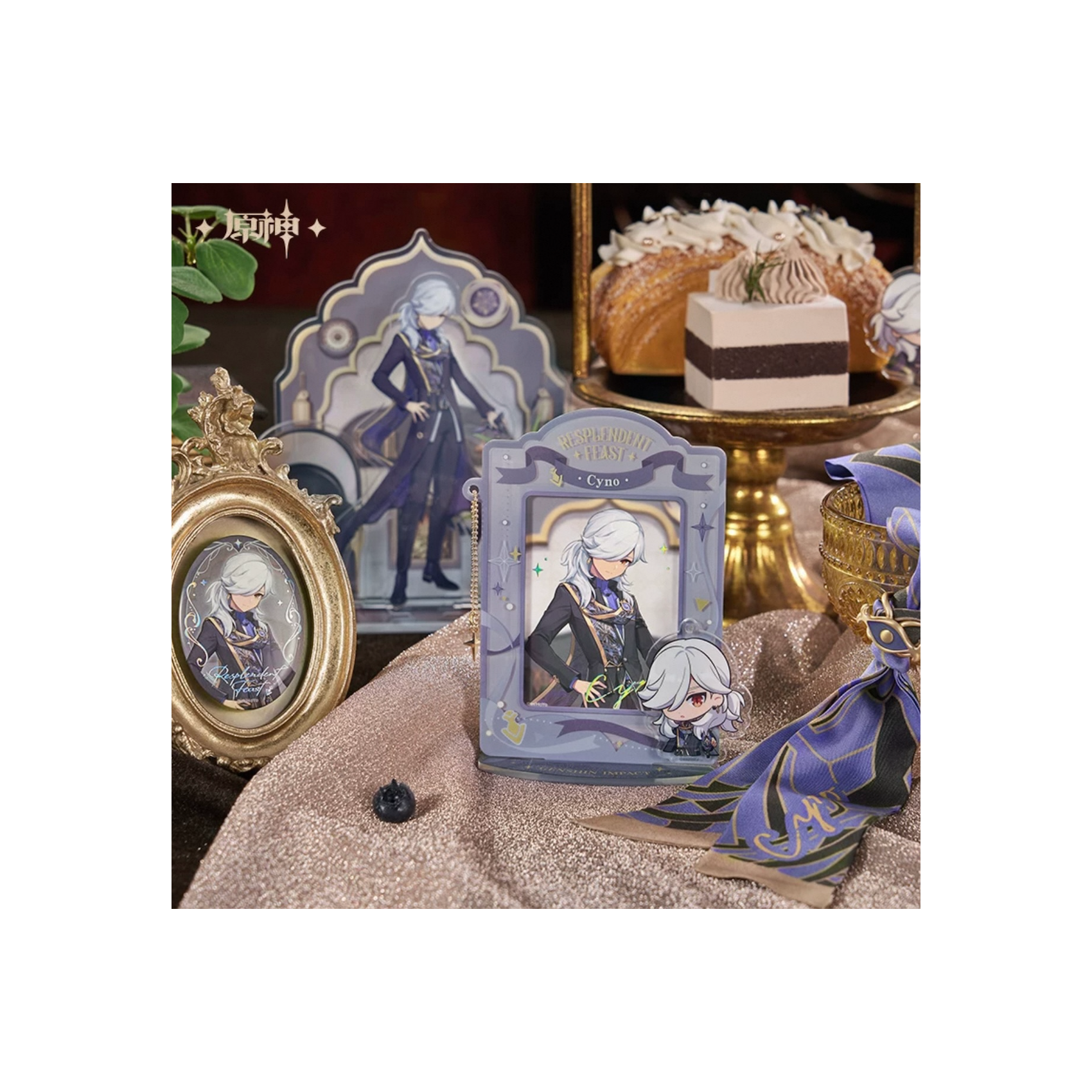 *Preorder* Official Genshin Impact Resplendent Feash Series Merch - Cyno