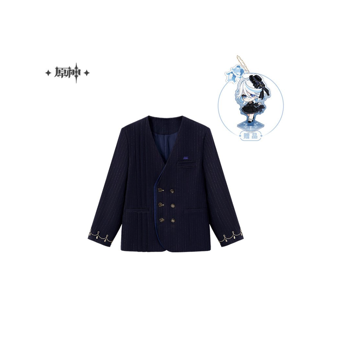 *Preorder* Official Genshin Impact Furina Theme Casual Outerwear