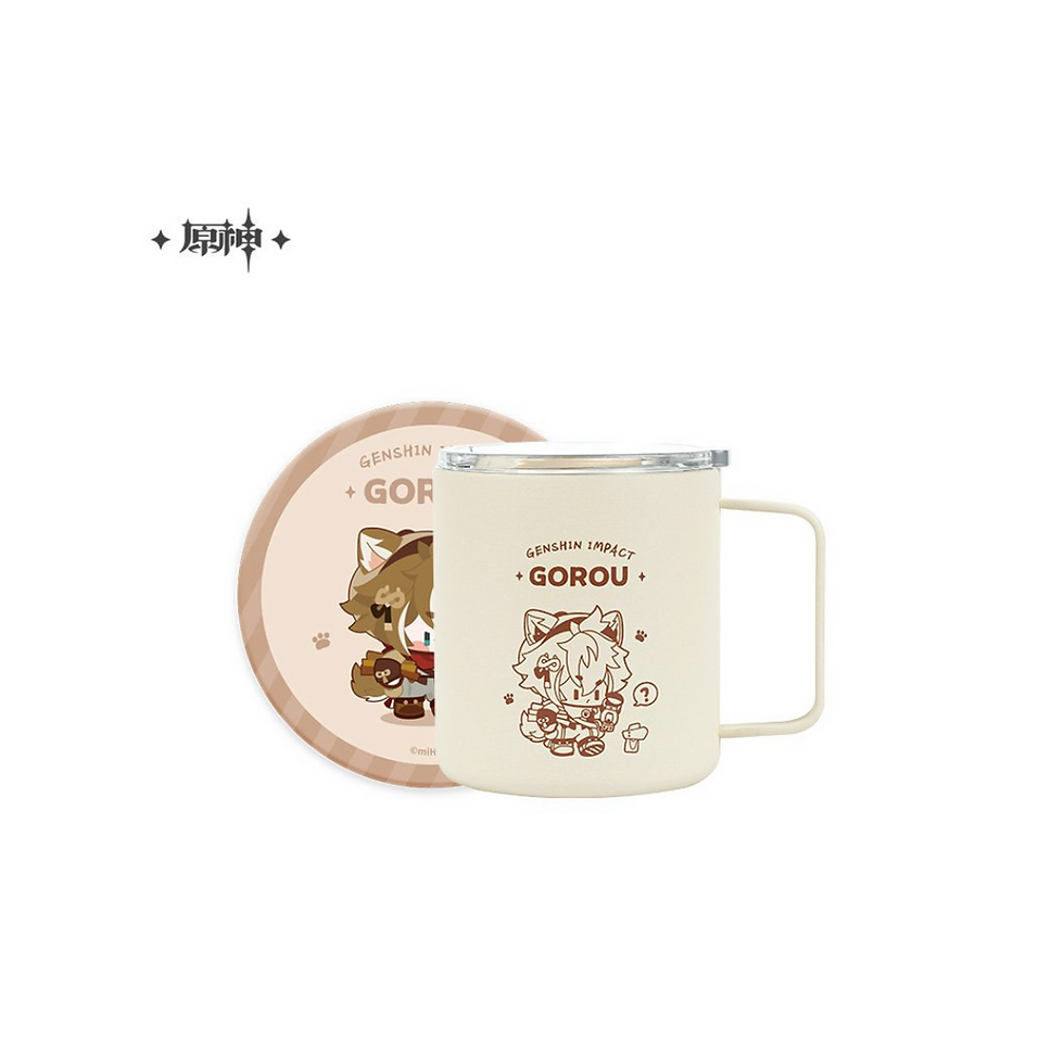 Thumbnail: *Preorder* Official Genshin Impact "GO Camping!" Series Stainless Steel Mug