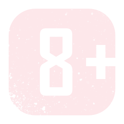 8+