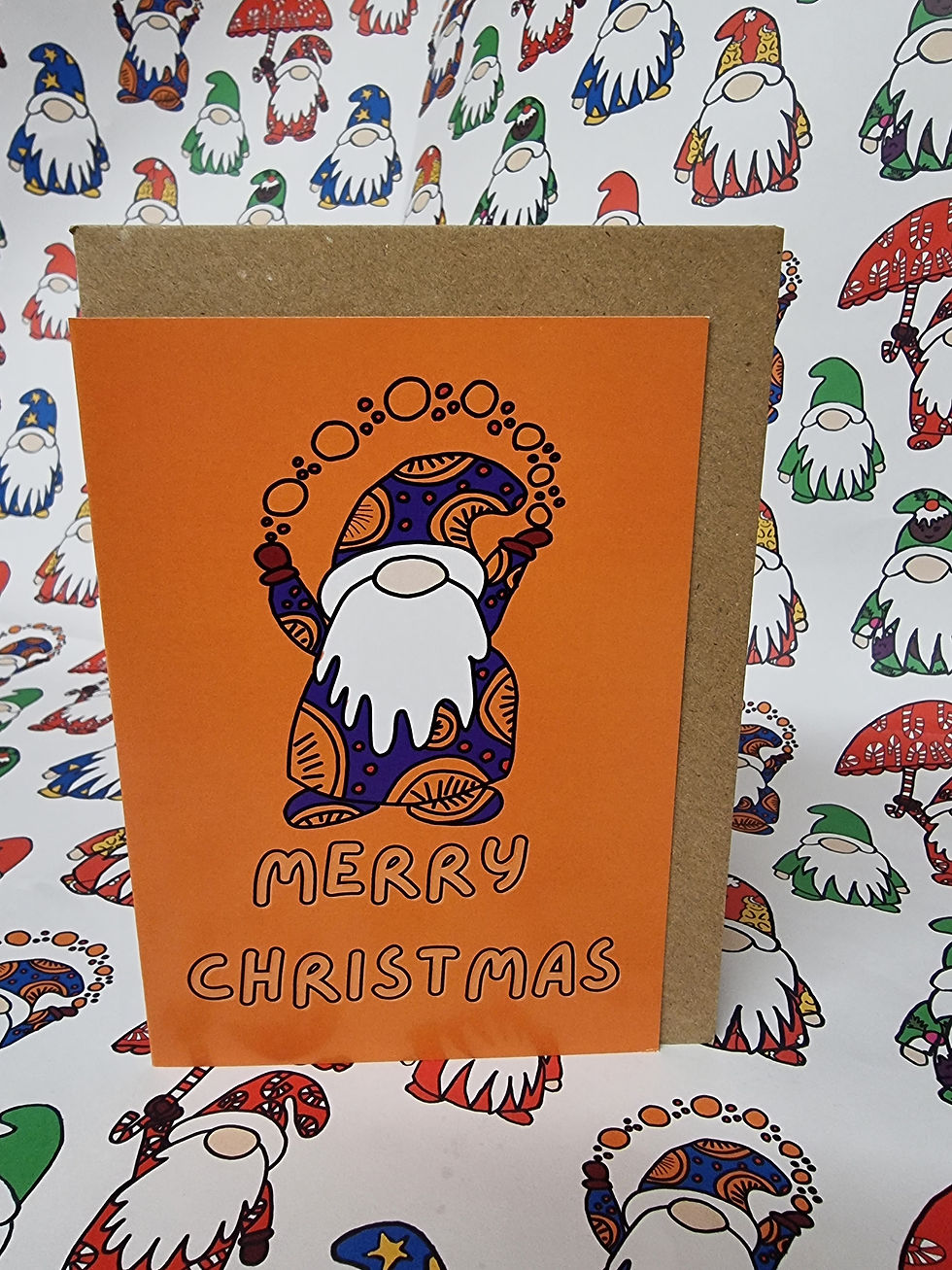 Thumbnail: Mix Pack x100 Christmas Gonks Cards