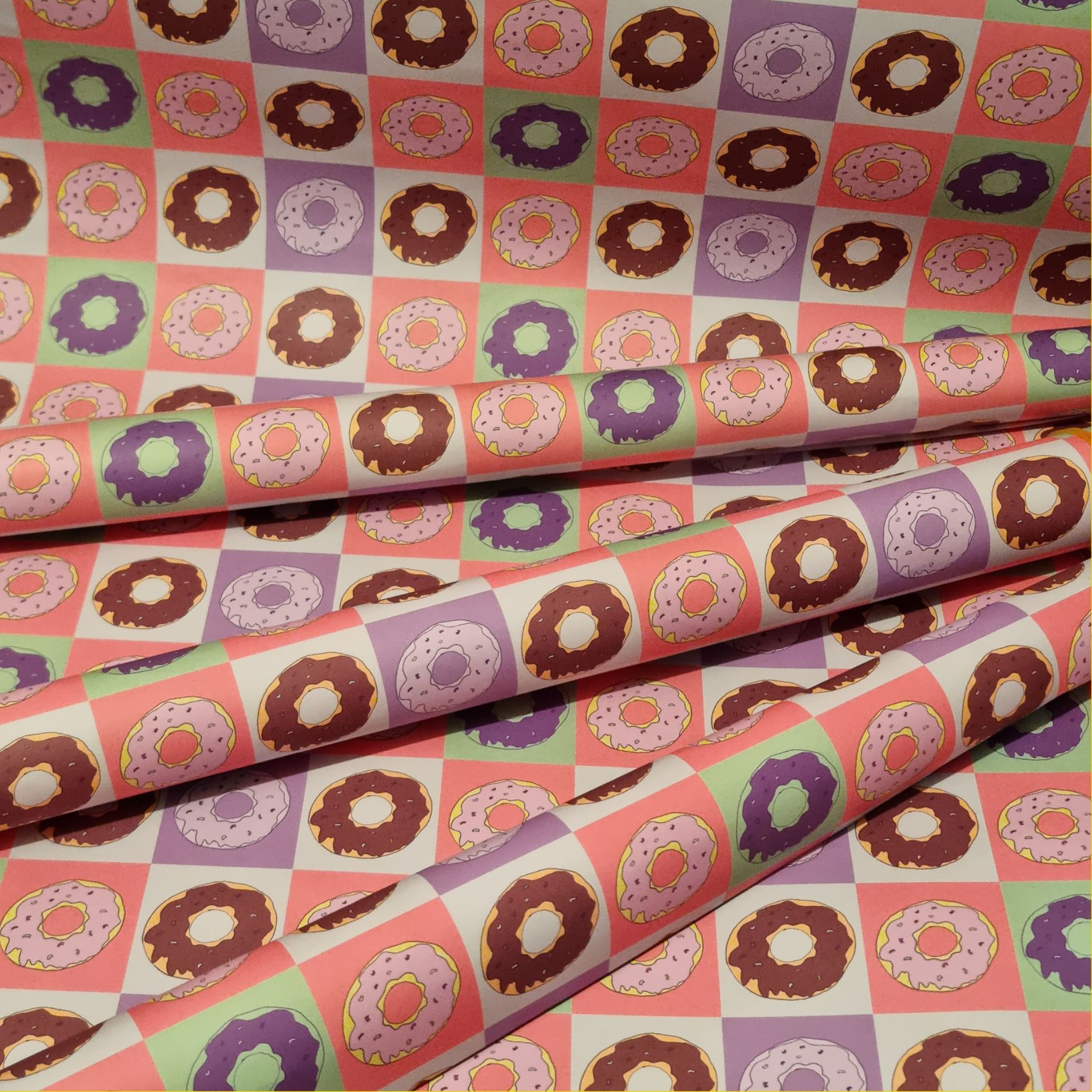 25 Sheets Donuts paper