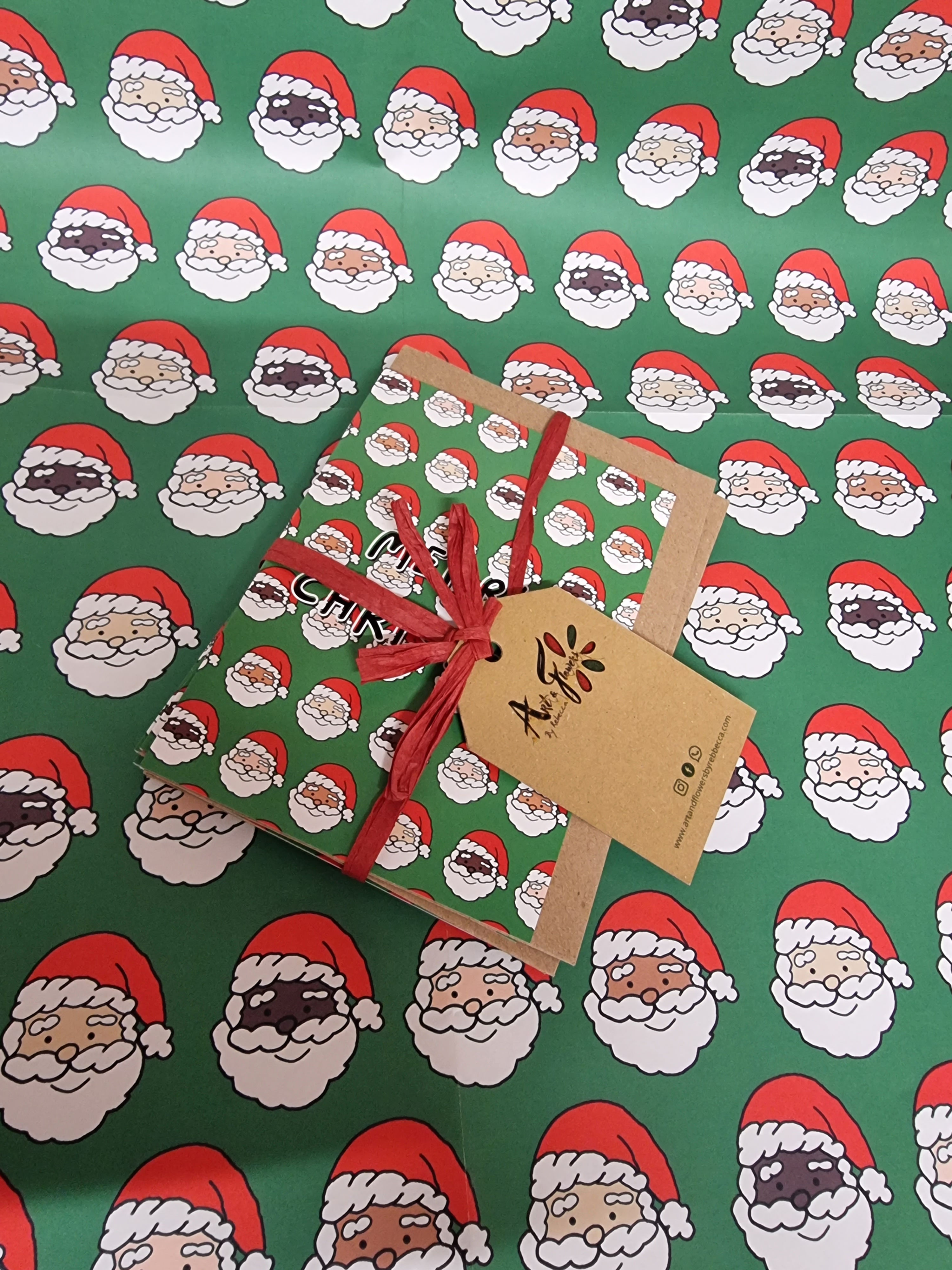 Greetings cards - Santa - Pack of 10 Multi Pack