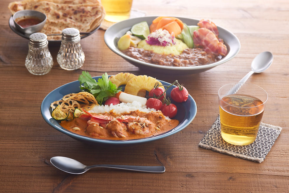 副菜の居場所のあるカレーボウル