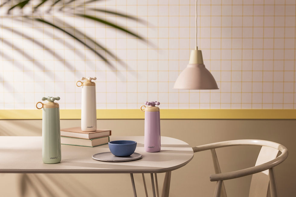 蛇口のようなボトル