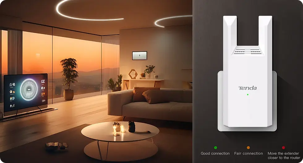 Thumbnail: AC1200 Dual-Band Wi-Fi Range Extender A18 Pro
