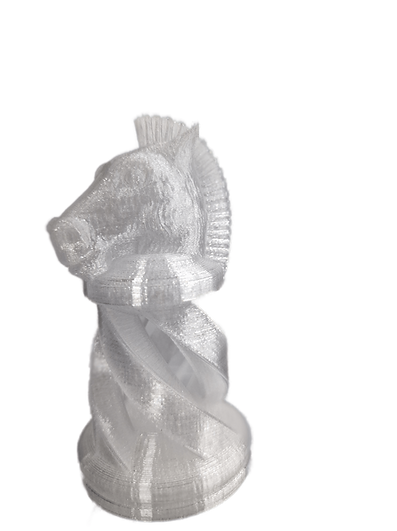 3D printed chess horse