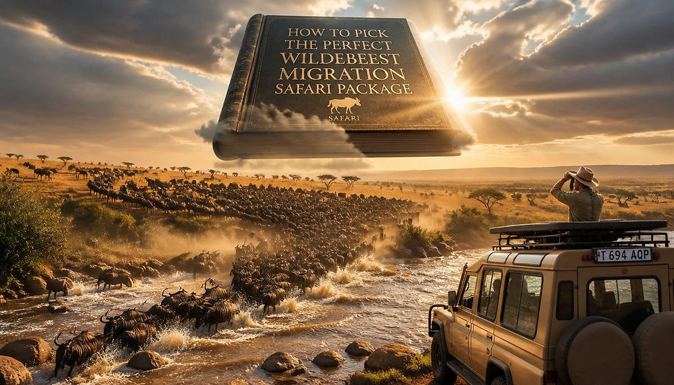 How to Pick the Perfect Wildebeest Migration Safari Package