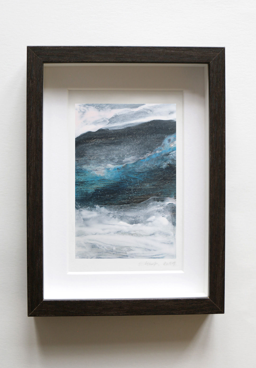 Storms and fullness 02 - Peinture acrylique de l'artiste Corinne Lecot