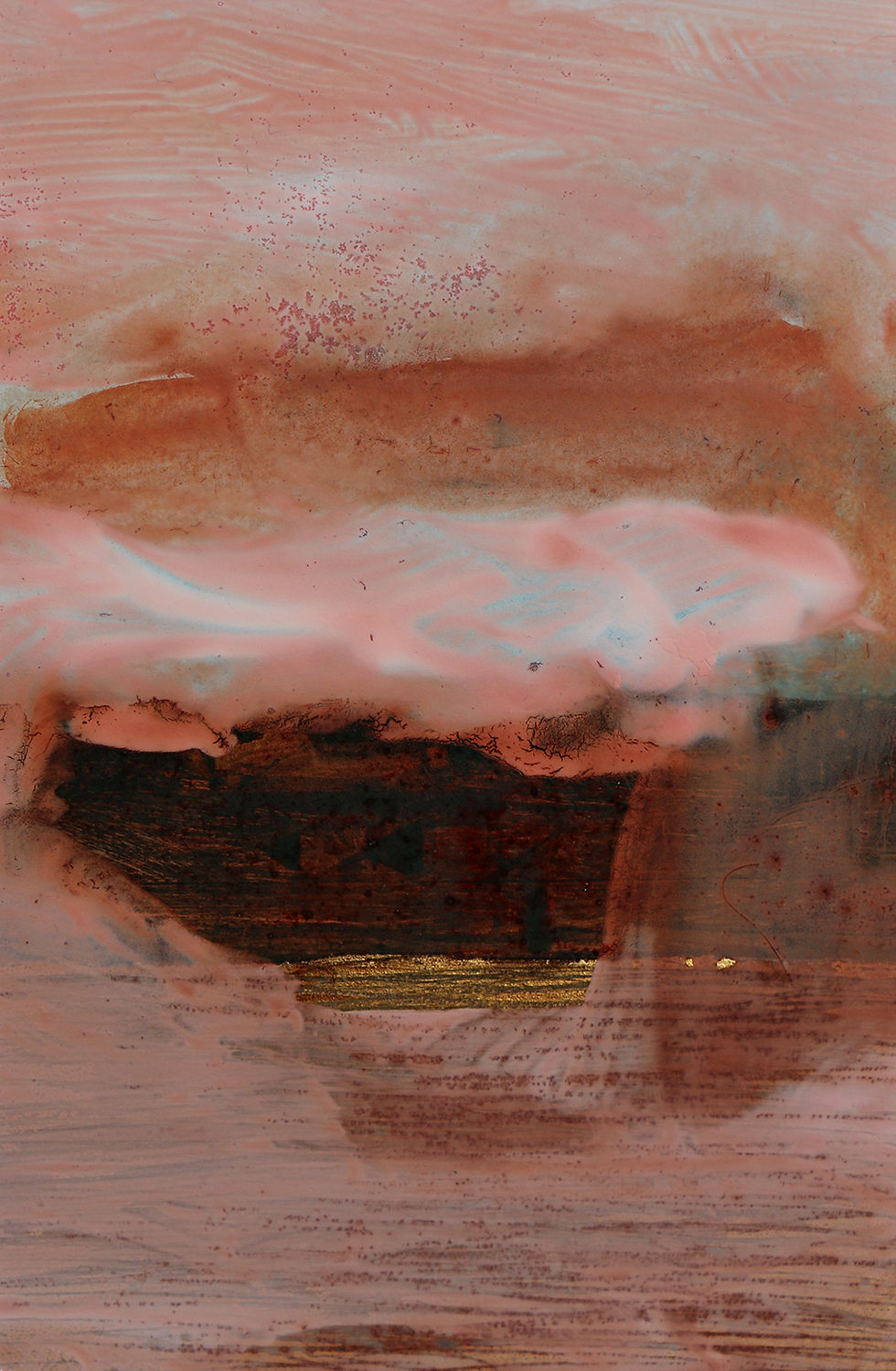 Storms and fullness 07 - Peinture acrylique de l'artiste Corinne Lecot