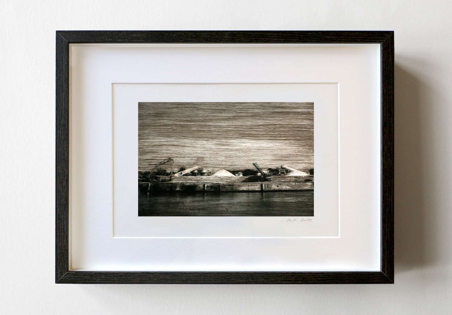 Oeuvre mixed-media Change 03 de l'artiste Corinne Lecot