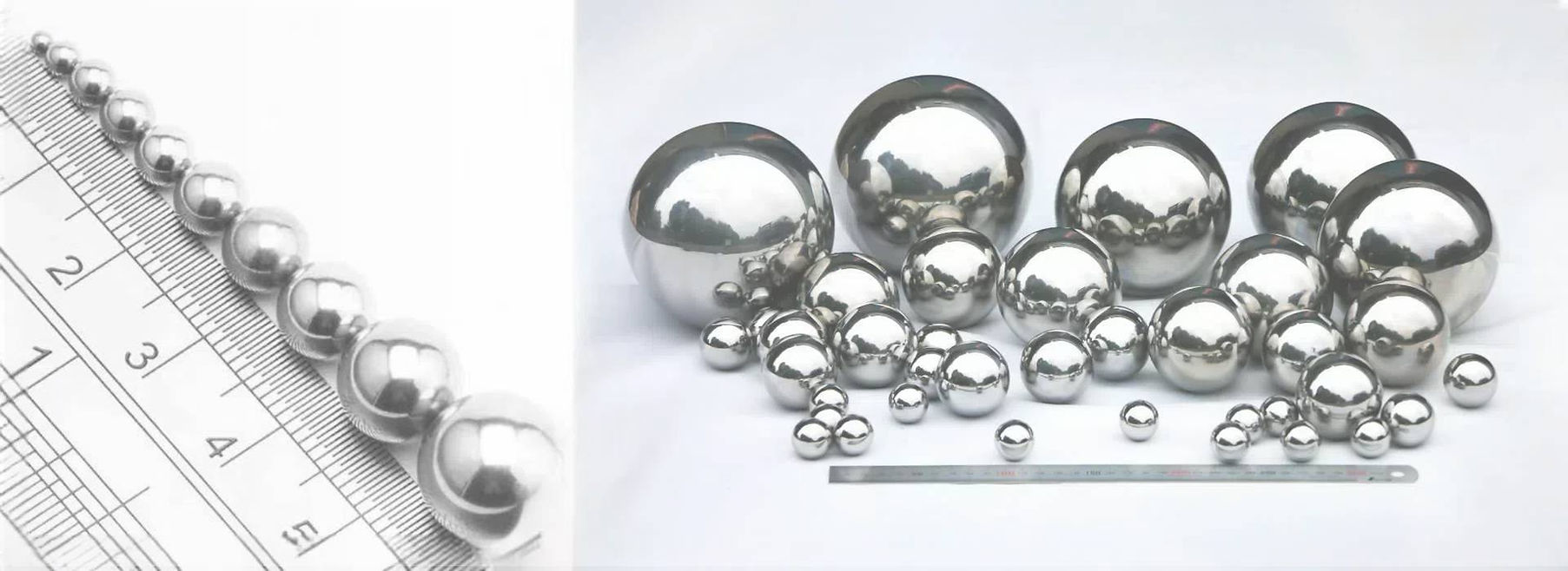 High-precision steel balls ranging from 0.3MM (G3) to 250MM (G60) are in a world-leading position.