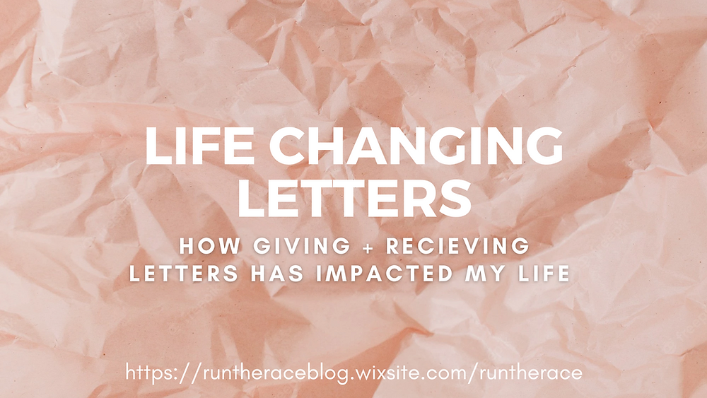 Simle Life Letter Example Life Changing Letters - how giving + receiving letters has impacted my life