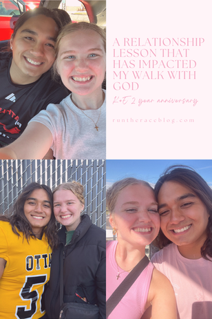 A Relationship Lesson that has Impacted my Walk with God (K+E 2 year anniversary!)