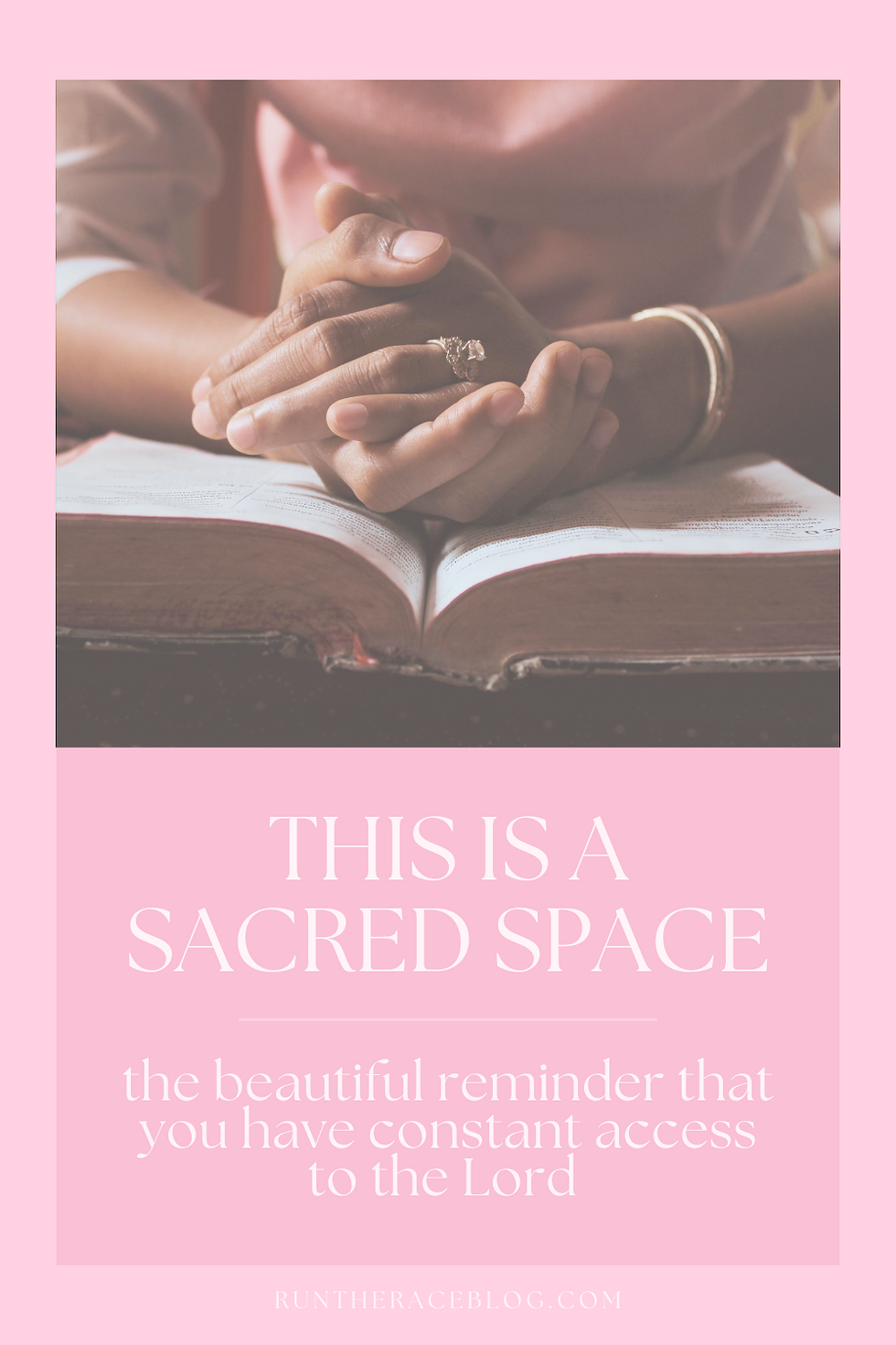 This is a Sacred Space | the beautiful reminder that you have constant access to the Lord