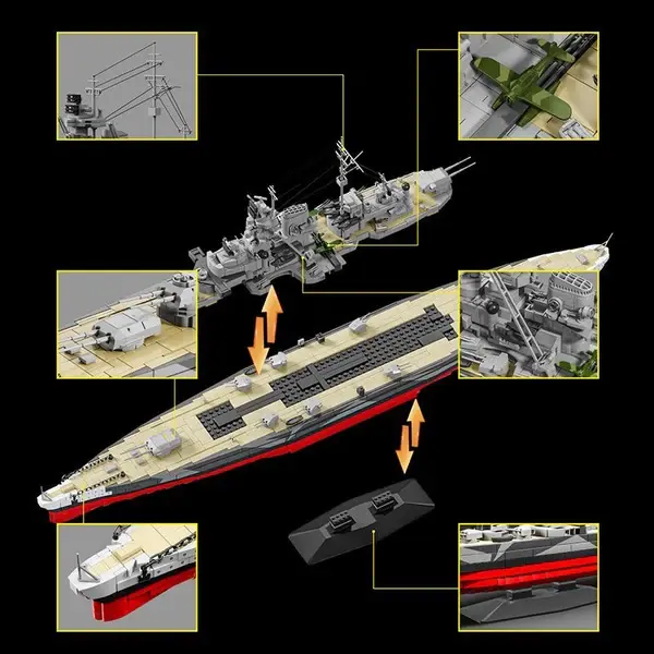 Miniaturbild: 12GO (98006) Schlachtschiff Tirpitz