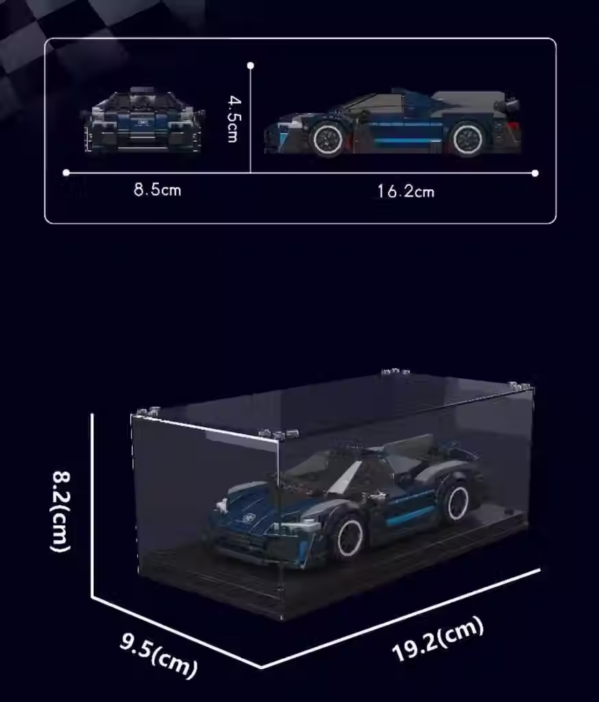 Miniaturbild: Mould King (27082) Deutsches Hypercar (inkl. Vitrine)