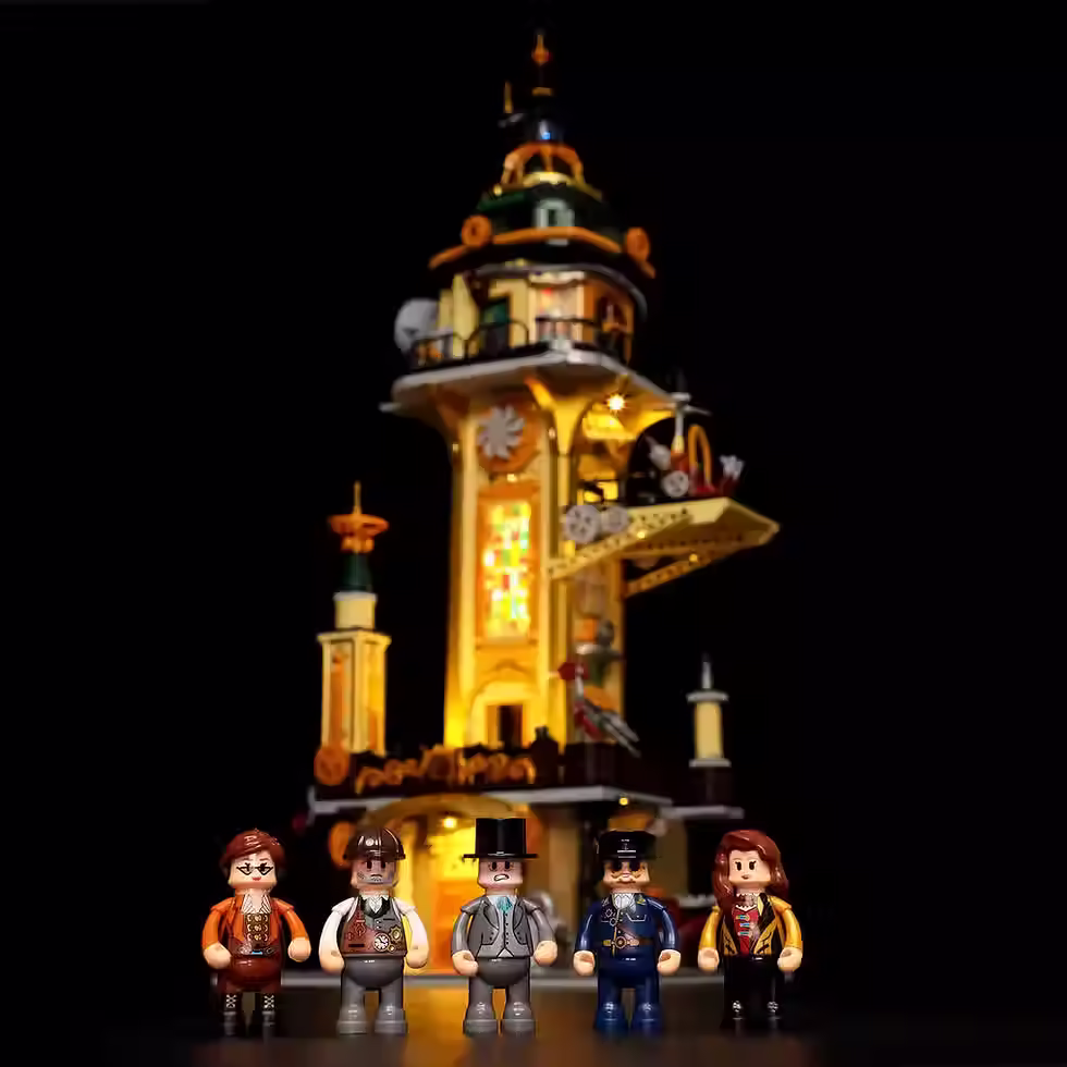 Miniaturbild: Lumibricks (9070) Steampunk Wachturm