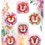 Thumbnail: Boho Baby Lions Sticker Sheets
