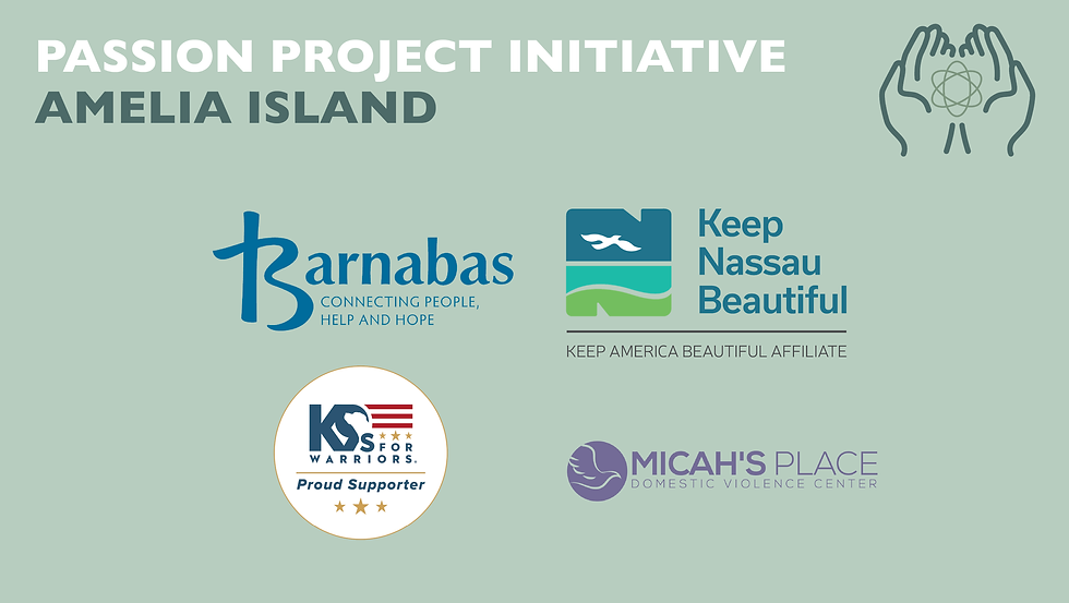 nonprofits in the passion project initative