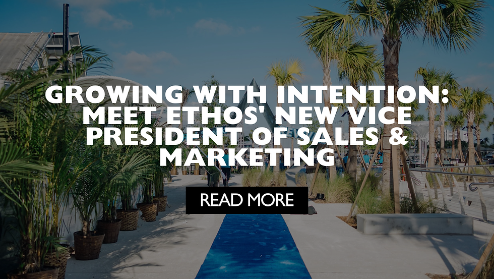 Growing with Intention: Meet ETHOS' New Vice President of Sales & Marketing
