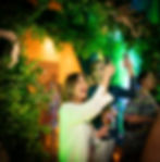 Attendees engaged in event