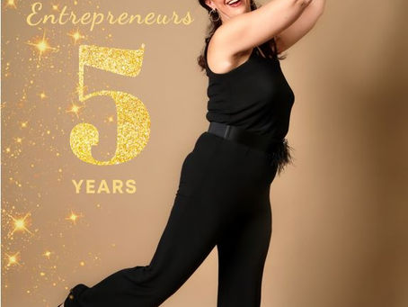 5 Years of Gratitude & Applauding Entrepreneurs ~ How will You Celebrate Your Career in Five Years?