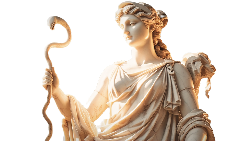 Déesse en statue lumineuse et légère pour un site internet de mieux être _ Hygie_edited.pn