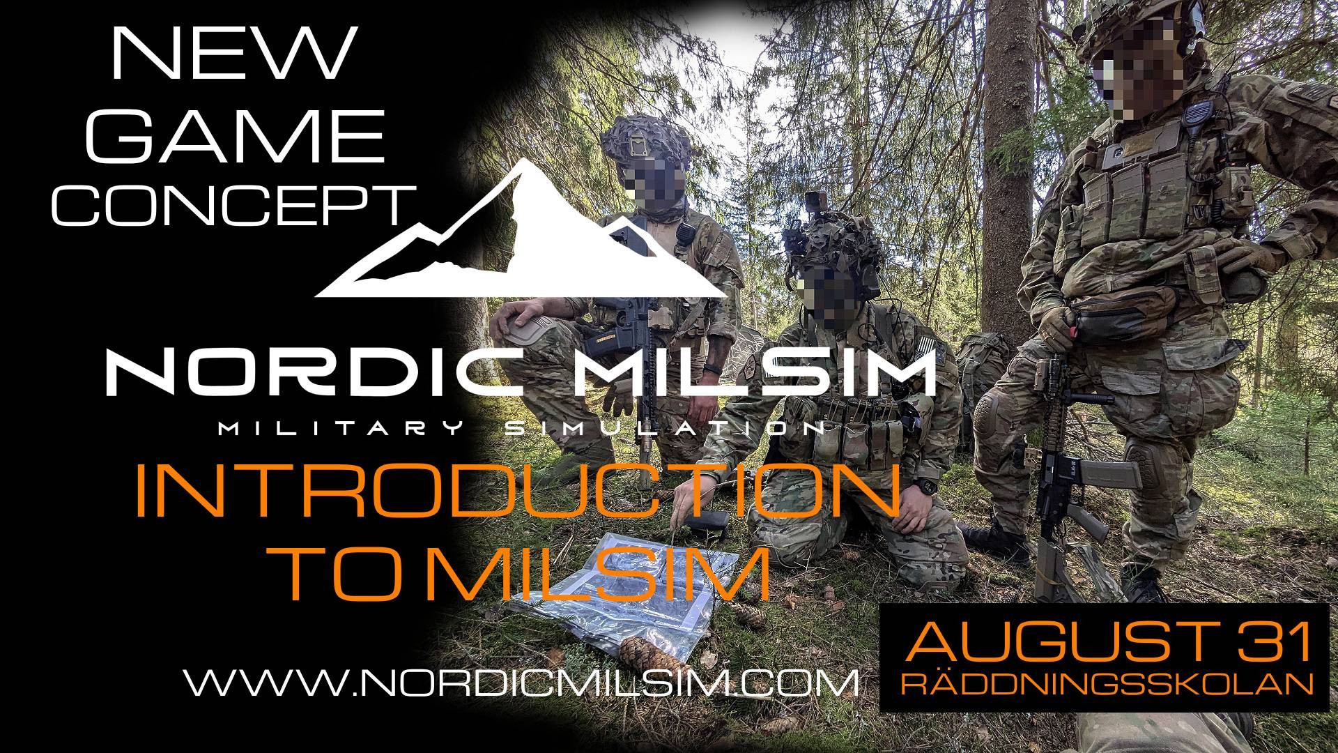 INTRODUCTION TO MILSIM 31/8 | Nordic Milsim