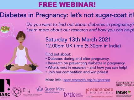 Webinar: Diabetes in Pregnancy